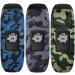 iBREK Silicone Stretchy Replacement Bands for Garmin Vivofit jr/jr 2/3 - Small 3 Pack Blue&Green&Gray Camo - Kids Boys Girls Watch Bands - Buy Online on GoSupps.com