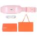 Marhynchus wireless menstrual heating pillows 3 vibration modes 3 temperature settings effective relief ultra column for the period (pink)