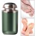 Foot Scrubber Electric Removable Small Foot Scrubber | Washable Foot Callus Remover Tool Rechargeable Feet Pedicure Tools for Men Women Dead Cracked Hard Skin Green - Buy Online on GoSupps.com