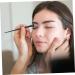 Healeved 36 Pcs Eyeliner Brush Eye Shadow Brush Flat Liner Brush Eye Shadow Blending Brush Black Nylon - Buy Online on GoSupps.com