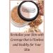 Ageless Derma Mineral Face Powder Foundation Makeup - Natural Full Coverage with Vitamin & Green Tea | Made in USA - Buy Online on GoSupps.com