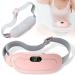 Luxury Menstrual Heat Band - Massage Cushion - 3 Heat Settings - Vibration Technology - Menstrual Band - Pink