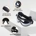 Dog Goggles for UV Wind & Dust Protection | Adjustable Sunglasses for Medium & Large Dogs - Buy Online on GoSupps.com