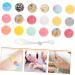 EXCEART Silicone Beads Bulk Set for Jewelry Making - Round Teething Beads for Baby Bracelets and Nursing Necklaces - Wreath Design - 1.5x1.5x1.5CM - 3 Sets - Buy Online on GoSupps.com