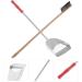 Beavorty Cage Cleaner 2pcs Set Birdcage Brush Bird Cage Pet Bird Cleaning Brush Parrot Cage Cleaning Brush Poo Remover 7x9cm Assorted Color - Buy Online on GoSupps.com