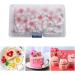 Katutude Pack of 300 Edible Flowers Cake Decorations Edible Cherry Blossom Flowers Cupcake Toppers Wafer Paper Flowers Cake Decorations for Cake Decoration Wedding Party Supplies 300 Pieces. - Buy Online on GoSupps.com