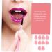 Housoutil 10pcs Lip Brush Set Brush Holder Beauty Brush Blush Brush Cap Lip Mask Cosmetic Head Cover Lip Balm Applicator Makeup Spatula Silica Gel Makeup Brush Travel Lip Liner Brush - Buy Online on GoSupps.com