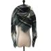 Shop Hanxiulin Ladies Printed Neckerchief Scarf - Wool Neck Warmer & Triangular Casual Wrap in Green | International Shipping Available - Buy Online on GoSupps.com
