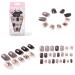 Sethexy 24-Piece Shiny Acrylic Nail Tips - Chic Sparkle & Complete Cover for Women & Girls - Buy Online on GoSupps.com