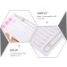 Gogogmee Magnetic Eyelash Board False Eyelashes Eyelash Display Board Lash Pallet Eyelash Holder Board Lash Extension Supplies Lash Storage Board Eyelashes Grafting Tool White Acrylic - Buy Online on GoSupps.com