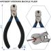 Perogen Archery Bow String Points Nock Pliers Set - T Shape Arrow Bow Square Ruler - Nocking Point Buckles for Recurve Bow - Buy Online on GoSupps.com