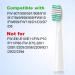 CILGEWH Replacement Toothbrush Heads 10 Pack for Fairywill Electric Toothbrush - Compatible with FW-507/508/551/515/917/908/959 FW-D1/D3/D7/D8 - White - Buy Online on GoSupps.com