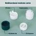 Buy Pill Crushers & Splitters - 2pcs Travel Pill Cutter & Organizer for Vitamins - International Shipping Available - Buy Online on GoSupps.com