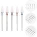FOMIYES 5pcs Ceramics Nail Drill Bits Set for Manicure Pedicure - Nail Polishing Accessories for Gel Removal - Buy Online on GoSupps.com