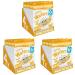 Kiddylicious Banana Wafers - Gluten and Dairy Free Kids Snack - Suitable for 6+ Months - 4 x 10 Twin Packs (Pack of 3) Banana 10 Count (Pack of 12)