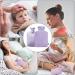 1L Hot Water Bottle with Soft Cover - 1000ml Hot Water Bag for Pain Relief - Purple - Buy Online on GoSupps.com