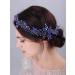 JWICOS Crystal Wedding Headband for Brides | Pearl Bridal Hair Vine (Green Gold) - Buy Online on GoSupps.com