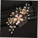 Ipetboom Pearl Hair Comb Crystal Hair Rhinestone Hair Comb Decorative Hair Combs Pearl Headpiece Rhinestone Hair Accessories Wedding Party Hair Pins Styling Hair Manual Hair up Bride Metal - Buy Online on GoSupps.com