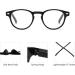 JM 4 Pack Spring Hinge Vintage Round Reading Glasses - Unisex Eyewear 1.75x - Mixed Colors - Buy Online on GoSupps.com
