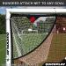 QuickPlay PRO Soccer Goal Target Net - 12x6' with 7 Scoring Zones for Shooting Practice - Buy Online on GoSupps.com