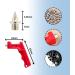 Zooetway 50 pcs 6mm Replacement Shoe Spikes - Durable Athletics Spikes for Jumping Running Hiking | Includes Spike Key - Buy Online on GoSupps.com