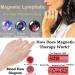 Artocct Lymphatic Drainage Magnet Ring - 2PC Adjustable Weight Loss & Blood Sugar Controller - Unisex Open Finger Design - Buy Online on GoSupps.com