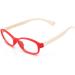 Stylish Children's Glasses Frame without Prescription - Clear Lenses for Boys & Girls Ages 5-12 | Includes Red & Blue Glasses Cases - Buy Online on GoSupps.com