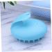 Fomiyes Hair Washing Brush & Scalp Massager - Handheld Bunny Rab Oil Massage Device in Sky Blue - Glowing Shampoo Brush for Relaxation & Hair Care - Buy Online on GoSupps.com