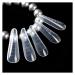 120Pc Russian Almond Upper Form Mold Poly Extend Gel Tools Nail Tips Full Cover Reusable Dual Forms Build Nail Manicure Summer Korea Nail Enhancement Tools DIY (Color : 120Pcs Bag G)