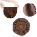 Silk Hair Bonnet for Sleeping - Wide Band Satin Night Cap for Women & Girls - Elastic Hat for Black & Curly Hair - 1pc Brown - Buy Online on GoSupps.com