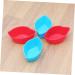 Zerodeko 20 Pcs Silicone Molds Candy Baking Cups Silicone Baking Cups Leaf Cake Mold Muffin Cup to Bake As Shownx2pcs mediumx2pcs - Buy Online on GoSupps.com