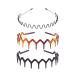 3Pack Zig Zag Headbands Hair Band Men Headband Metal Hair Bands Fashion Headbands With Teeth - Wavy Hair Bands for Women's Girls Men Hair Accessory Sports Hairband Unisex Head Band Hair Hoop with Elastic Non Slip Wavy Te...