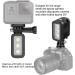 HONGDAK Waterproof Dive Light for GoPro & DJI Osmo Action Camera | Rechargeable Fill Night Light for Underwater Scuba Photography - 147ft (45m) - Buy Online on GoSupps.com