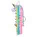 Unicorn Hair Clip Organizer for Girls Unicorn Castle Wall Hanging Decor Baby Hair Bow Holder