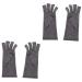 Gatuida 2 Pairs Half-finger Gloves Protective Gloves for Safety Gloves Anti Gloves