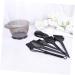 FRCOLOR Set Hair Tint Tool Hair Dye Tint Bowl and Brush for Hair Coloring Hair Dye Brush Hair Bleach Hair Color Board Black Wig Heads Hair Color Kit Hair Dye Bowl Large Hairdressing Tool - Buy Online on GoSupps.com