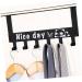 Cabilock 2pcs Metal Clothing Rack Coat Rack Door Hanger Door Hooks Coat Hanger Hanging Door Household 36X18CM As Shown - Buy Online on GoSupps.com