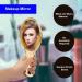 Garden Of Arts Golden Handheld Salon Barbers Hairdressers Oval Mirror with Grip Handle - Buy Online on GoSupps.com
