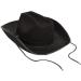 Men's Black Cowboy Hat with Silver Star Studs - One Size - Buy Online on GoSupps.com