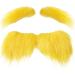 Moustache blonde | Costume de moustache de No l | Fournitures de f te auto-adh sives amusantes pour les f tes de fin d'ann e v nements de feu de d'automne de cosplay maquillage f 1 ml (Lot de 1) - Buy Online on GoSupps.com