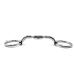 2" Ring Pony Loose Ring Snaffle Horse Bit with Copper Roller and Inlay (4") - Buy Online on GoSupps.com