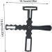 Virtcooy Cat Eye Magnet Tool | Magnetic Nails Polish Wand - Nail Design Tools Professional Cat Eye Stick for Salon Manicure Black - Buy Online on GoSupps.com