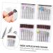 POPETPOP 1 Set nail polisher manicure drill bits nail replacement bits nail drill sanding bands New Nail Drill Bits alloy polishing head Stainless Steel. Silicone. Quartz. Ceramics 7.1x5.7cm Picture 4 - Buy Online on GoSupps.com