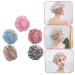 Kids Shower Cap Set - 5pcs Girls Swim & Bath Caps | Reusable Night Sleep & Makeup Cap | Children Shower Hats - FOMIYES PEVA - Buy Online on GoSupps.com