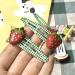 Limtula 2 s Girls Small Hair Clip Sweet Side Clip Metal Snap Hairpin Gift Cute Fruit Hair Accessories for Women B - Buy Online on GoSupps.com
