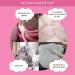 Premium Cat Gloves for Grooming & Care - Silicone Washing Gloves for Cats & Dogs - Fleece Care Brush - Set of 2 Pink - Buy Online on GoSupps.com