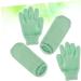 CALLARON 2 Paires De Mitaines De Soins De Beaut Spa Pour Mains Avec Gel Naturel Blanchissant Et Exfoliant - Buy Online on GoSupps.com