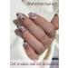 Wahrshei Pack of 20 UV gel nail stickers - Light leopard print - For DIY nail art at home - Buy Online on GoSupps.com