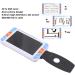 Portable Digital Magnifier 5.0inch Digital Magnifier with Handle 3 Million Fixed Focusing 3X To 48X Zoom 26 Color Modes Electronic Magnifier for Reading Books Style 1 - Buy Online on GoSupps.com