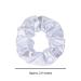 Set of 12 Silver Metallic Cheer Glitter Hair Scrunchies for Teen Girls and College Sports - Buy Online on GoSupps.com
